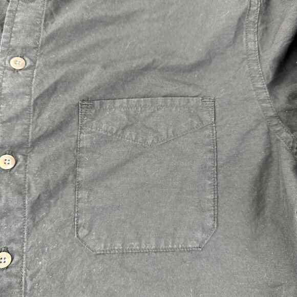 Wings + Horns Black Button Down Shirt Men’s Size Medium - Picture 4 of 13